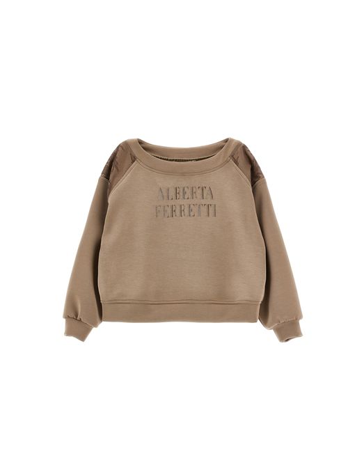 Felpa, bambina, logata. ALBERTA FERRETTI | R1H600 82090012